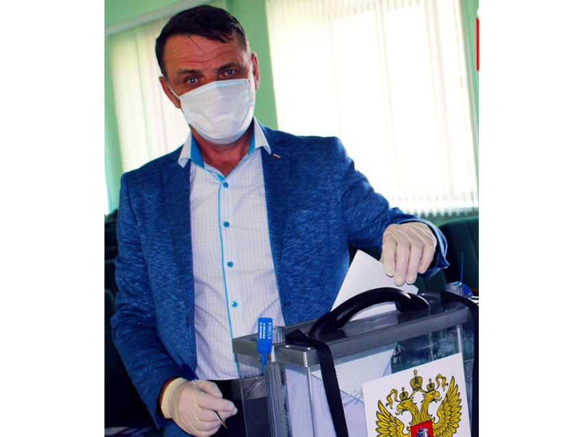 Евгений Казаченко отдал свой голос на выборах депутатов Государственной Думы